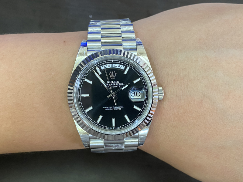 勞力士40m星期日歷黑面日志DD復(fù)刻表丹東3255機(jī)芯外觀復(fù)刻還原深度評(píng)測(cè)